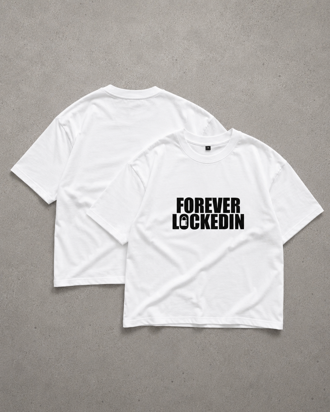 T-shirt Forever Lockedin