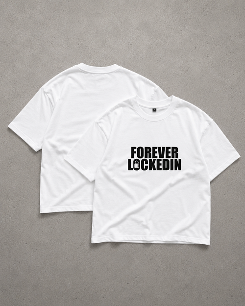 T-shirt Forever Lockedin